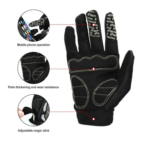 Full Finger Skeleton Motorcycle Gloves - USAMERICA SHOP