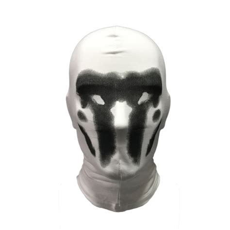 Watchman Rorschach Headgear Mask - Not sold in stores