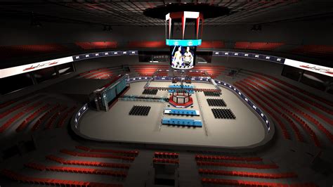 3D model ufc fighting arena - TurboSquid 1420565