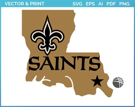 New Orleans Saints - Alternate Logo (2006) - Football Sports Vector SVG Logo in 5 formats