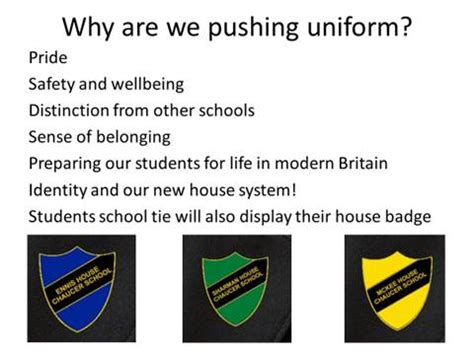 Chaucer School - Uniform Expectations