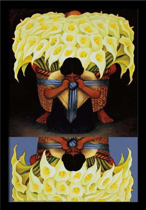 Winston Porter The Flower Seller by Diego Rivera - Picture Frame ...