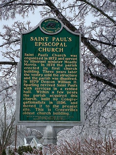 Saint Paul's Episcopal Church Historical Marker