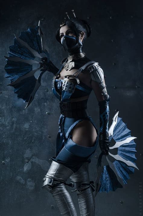 Kitana Cosplay From Mortal Kombat X | Etsy