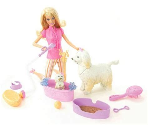 Barbie Doll Clean Up Pup Taffy Dog Puppy Shower Tub Play set Accessory N4890 NEW #Mattel # ...