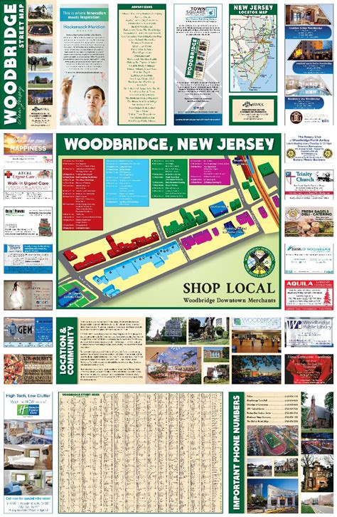 Woodbridge NJ Chamber Map by Town Square Publications, LLC - Issuu