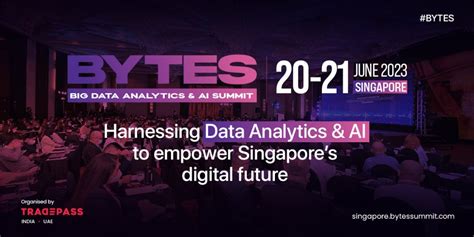 BYTES - Big Data Analytics & AI Summit 2023 - Singapore Tickets ...