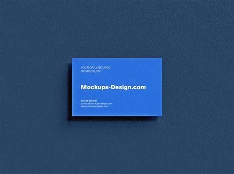 Textured Business card mockup | PSD | Free Download | iMockups