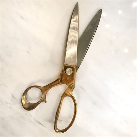 Brass Tailor Scissors | Harolds Finishing Touches