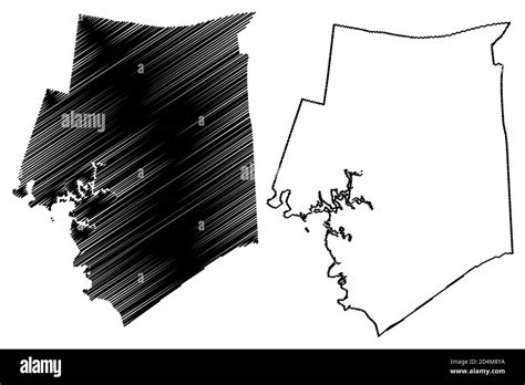 Barren County, Kentucky (U.S. county, United States of America, USA, U.S., US) map vector ...