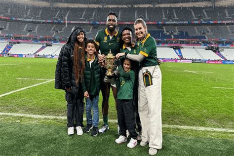 'A miracle'- Rachel Kolisi and kids celebrate World Cup win with Siya ...