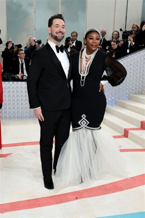 Serena Williams and Alexis Ohanian at the 2023 Met Gala | Celebrity ...