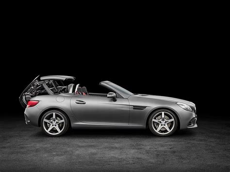 mercedes-benz relaunches SLC convertible with radical new facelift