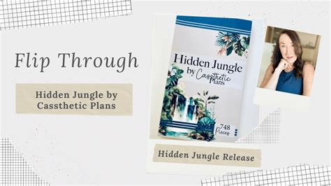 Cassthetic Plans | Hidden Jungle Flip Through - YouTube