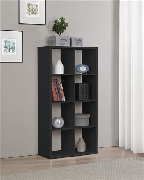 8 Cube Shelving Unit - Black | Shelving unit, Cube shelving unit, The unit