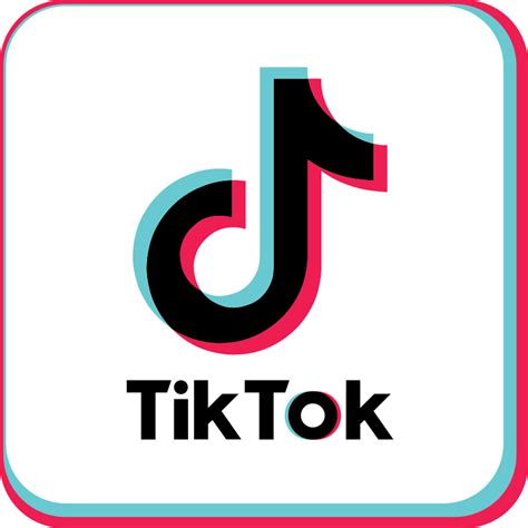 Tiktok logó ablak matrica - TenStickers