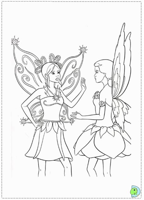 Barbie Fairytopia Coloring Pages - Coloring Home