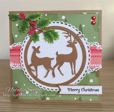 Nataliascraft : Christmas reindeer cards