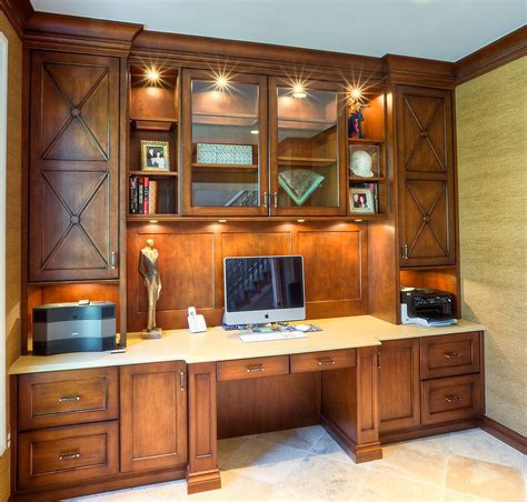 Custom Home Office Cabinets | Built-In Cabinets for Home Offices in MD ...