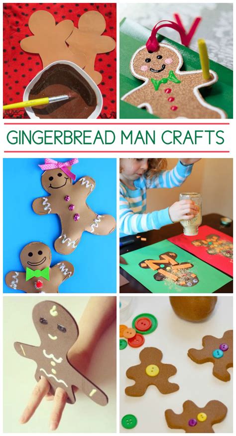 20 Adorable Gingerbread Man Crafts | Kids Activities Blog