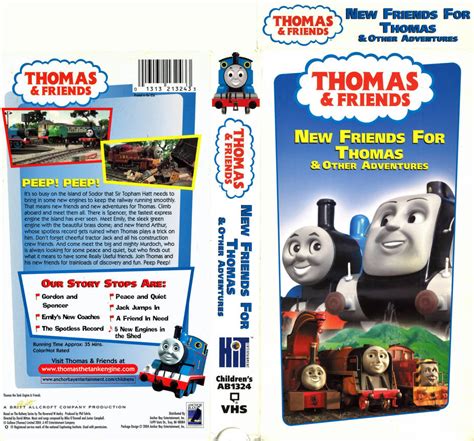 New Friends for Thomas VHS cover by Jack1set2 on DeviantArt