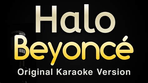 Halo - Beyoncé (Karaoke Songs With Lyrics - Original Key) - YouTube Music