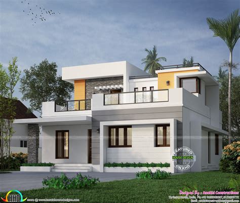 House construction for 26 Lakhs | Bungalow house design, House balcony ...