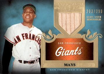 Willie Mays "The Catch" Commemorative Card