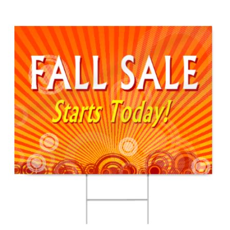 Fall Sale Sign | SignsToYou.com