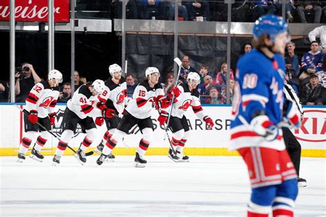 Devils Knocking Off The Rangers Shows The Hudson River Rivalry Is Alive ...