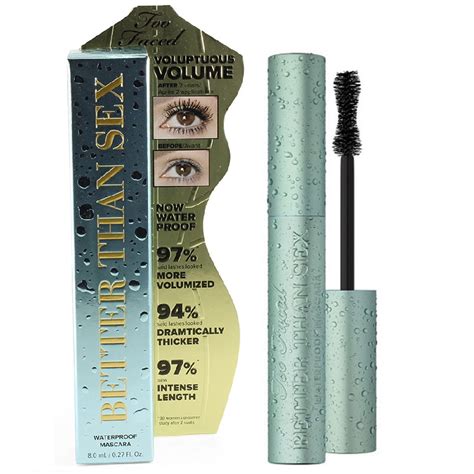 Too Faced 8mL Better Than Sex Waterproof Mascara Full Size – Skincare ...