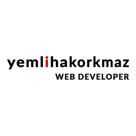 yemlihakorkmaz | Web Developer