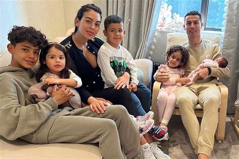 Cristiano Ronaldo Shares Family Photo with Baby Girl After Son's Death