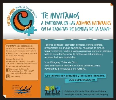 Acciones Culturales en FCS | Noticias Salud | Periódico Digital de la Facultad de Ciencias de la ...