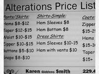 13 Alteration Prices ideas | altering clothes, sewing business, sewing alterations