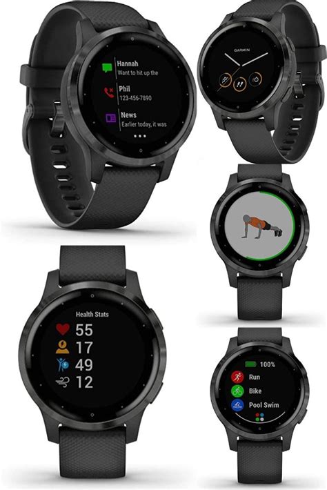 Garmin Vivoactive 4S - GPS SMARTWATCH BUILT FOR YOUR ACTIVE LIFESTYLE ...