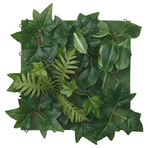 FEJKA artificial plant, wall mounted/indoor/outdoor green, 10 ¼x10 ¼ ...