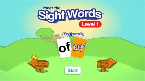 Meet the Sight Words 1 Flashcards Latest Version 1.0 for Android