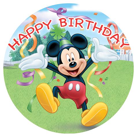 Happy Birthday Mickey Mouse Images - Enbest