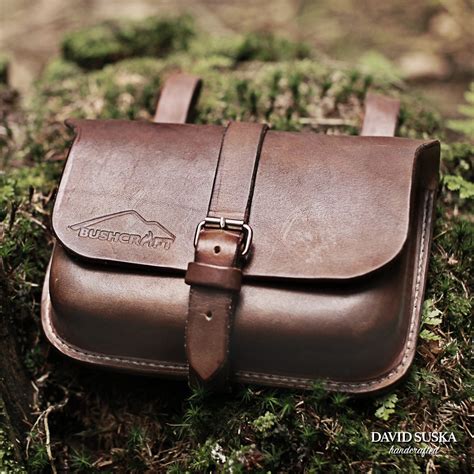 Leather Belt Pouch / Bushcraft pouch / Outdoor adventure belt