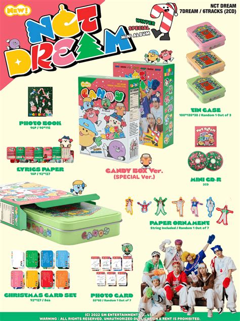 NCT DREAM - WINTER SPECIAL MINI ALBUM 'CANDY' (SPECIAL LIMITED VER.) – J-Store Online