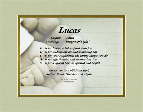 Meaning of the name Lucas, 8th most popular boy’s name 2020