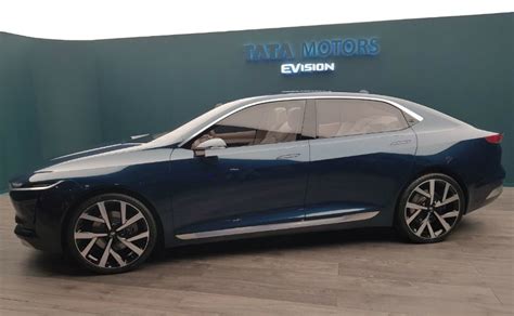 Geneva 2018: Tata Motors EVision Electric Sedan Concept Unveiled ...