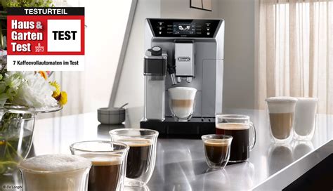 Im Test: 7 Kaffeevollautomaten im Vergleichstest – Haus & Garten Test