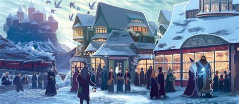 Hogsmeade (Kazu Kibuishi illustration) — Harry Potter Fan Zone