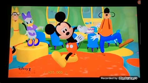 mickey mouse clubhouse Mickey's wonderland in adventure hot dog dance - YouTube