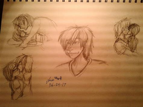 Steve X Alex sketches by CandySugarSkullGirl9 on DeviantArt