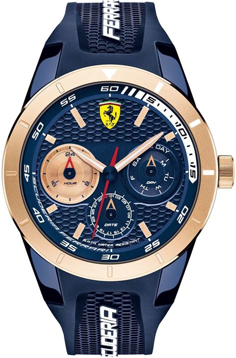 Buy Ferrari Watches / Buy SCUDERIA FERRARI Men Black Chronograph Watch 0830654 - Watches for Men ...