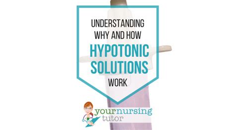 Isotonic IV Solutions – Your Nursing Tutor