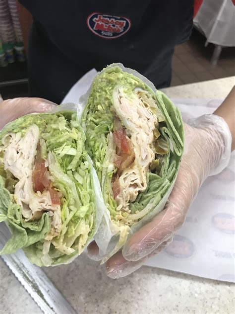 [I ate] a Cali Club wrap from Jersey Mikes. | Food, Cabbage, Vegetables